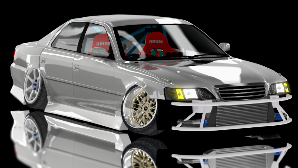 Tando Buddies Cresta JZX100, skin 199_silver_met
