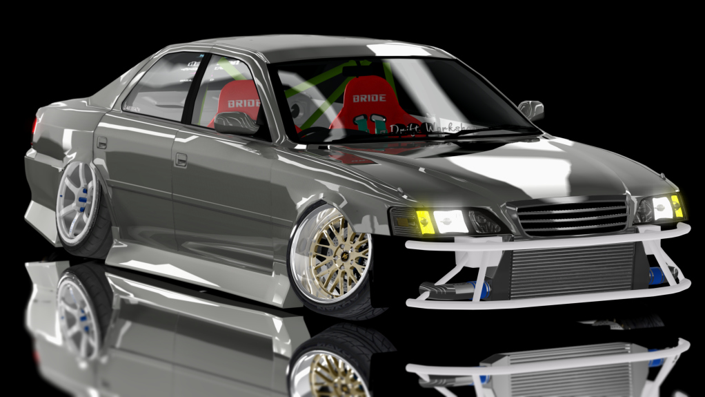 Tando Buddies Cresta JZX100, skin 6N0_grayish_green_metallic