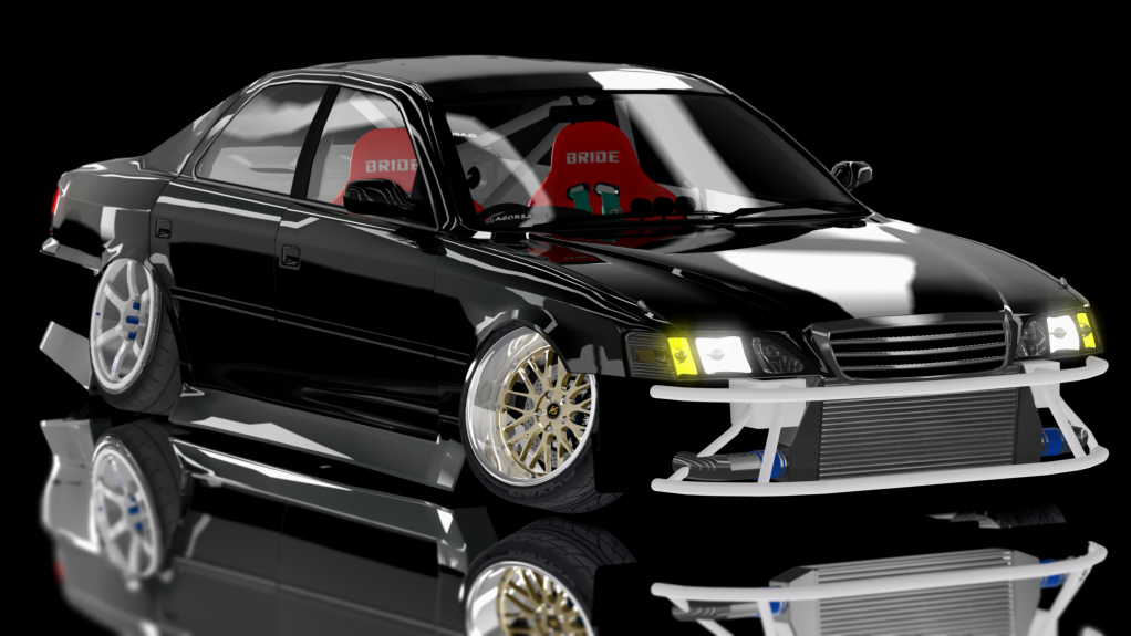 Tando Buddies Cresta JZX100, skin 6n9_dark_green
