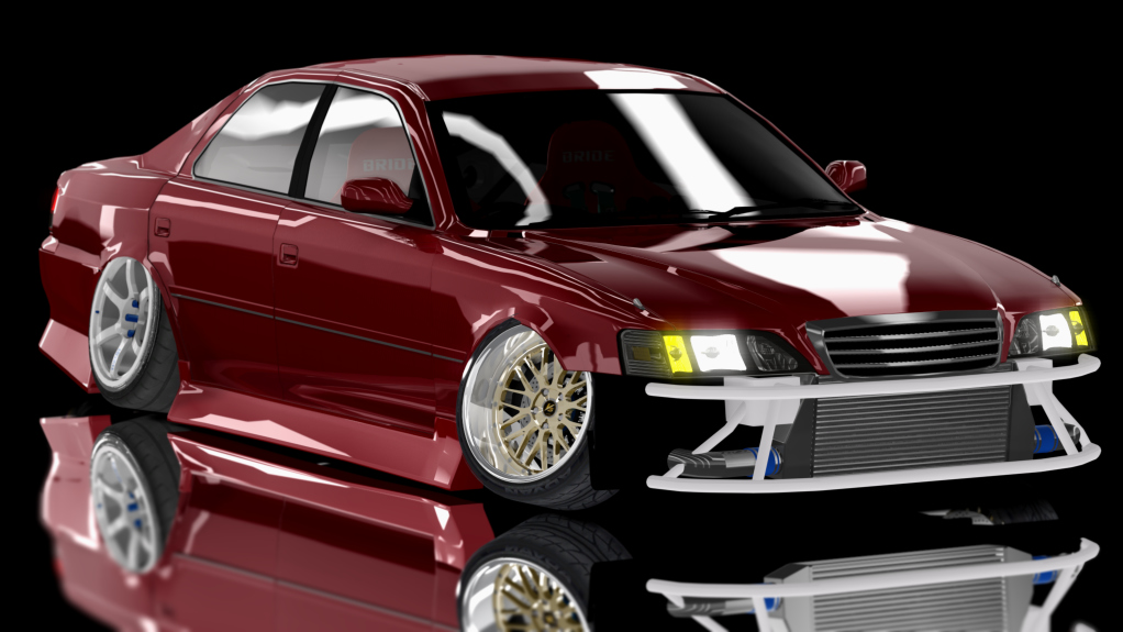 Tando Buddies Cresta JZX100, skin italian_red