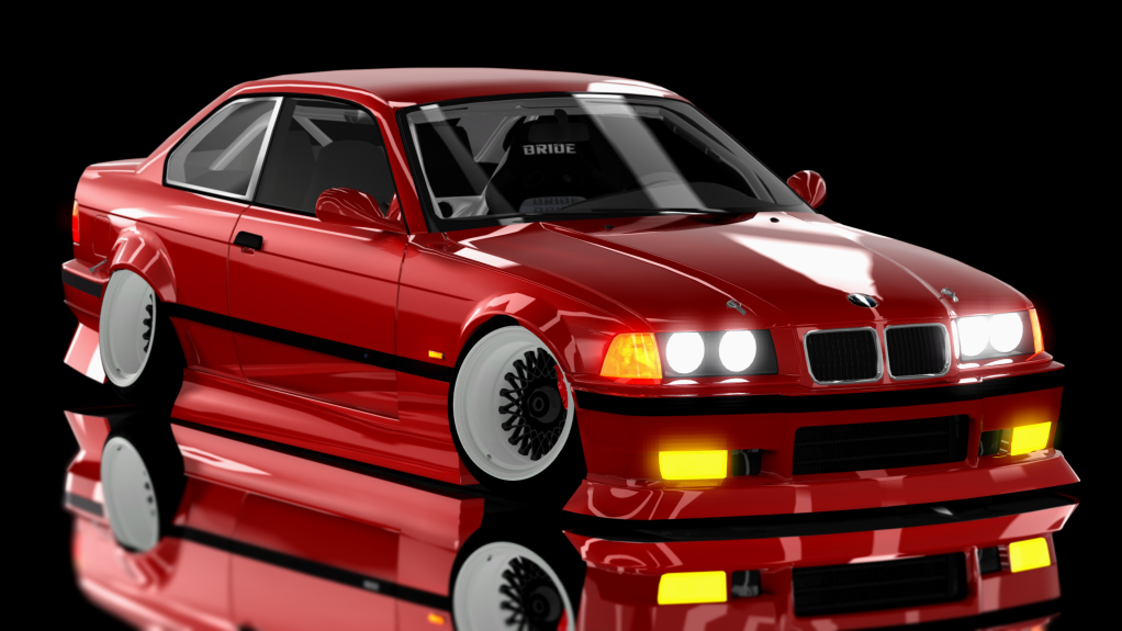 Tando Buddies 328i, skin red
