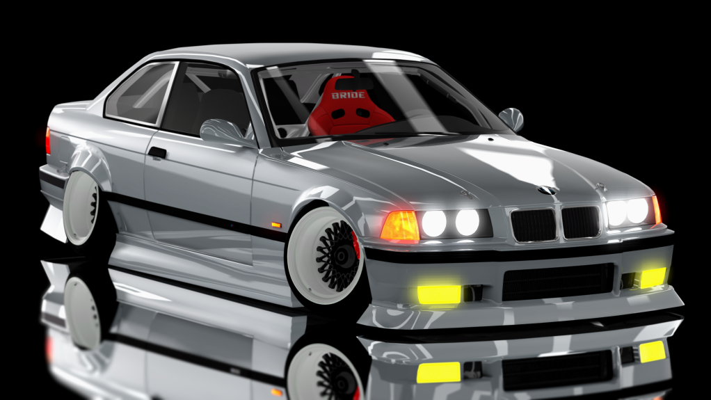 Tando Buddies 328i, skin silvermetallic