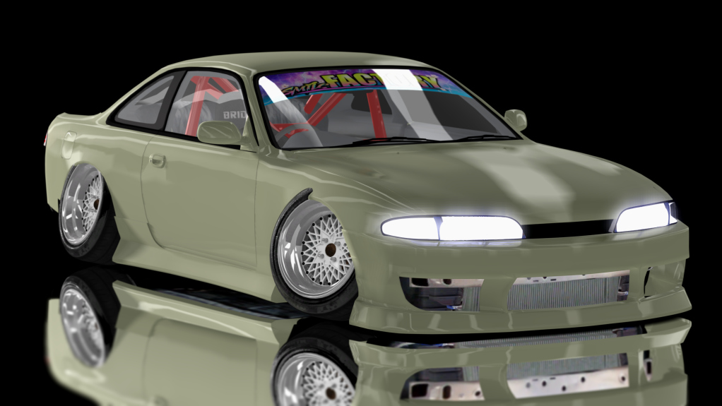 Tando Buddies S14 Zenki Stock Hood, skin Jade