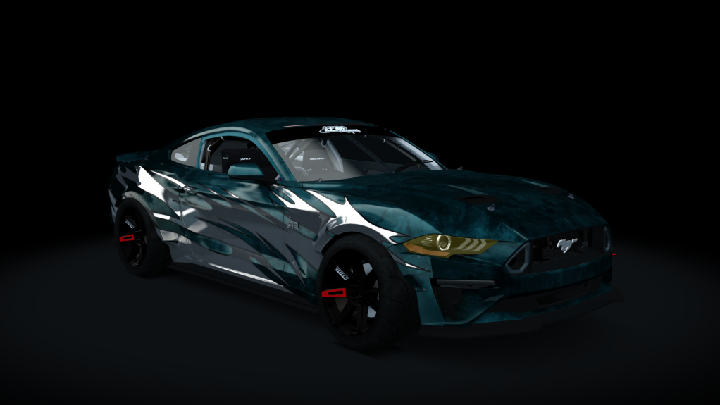 Tsujigiri Pro Mustang RTR, skin 08_blue