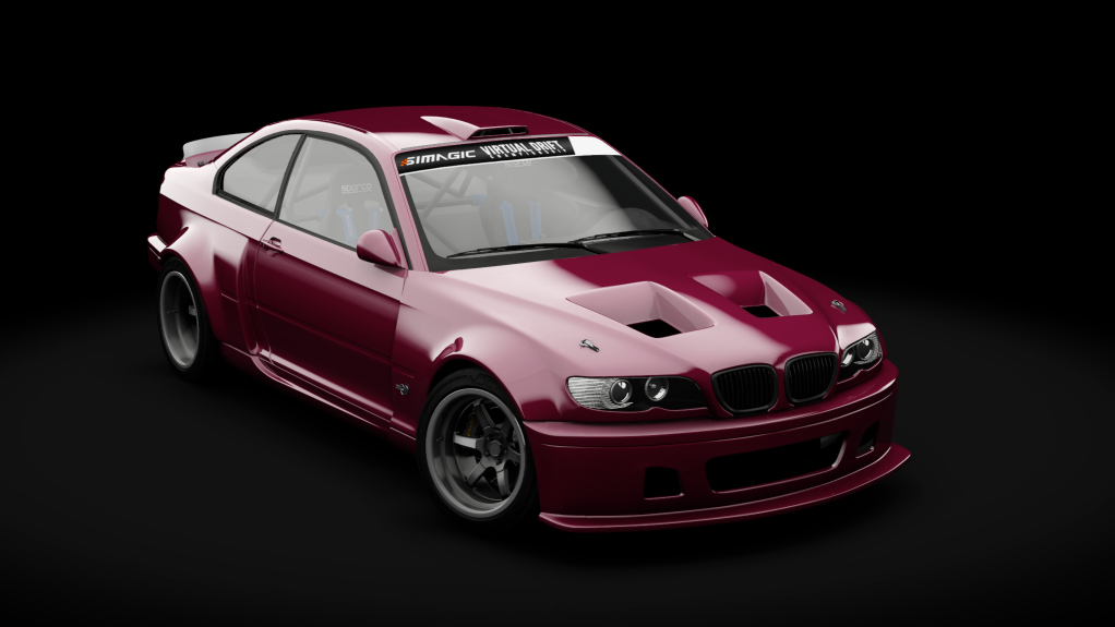 VDC BMW E46 HGK Public 5.0, skin Barbera_Red