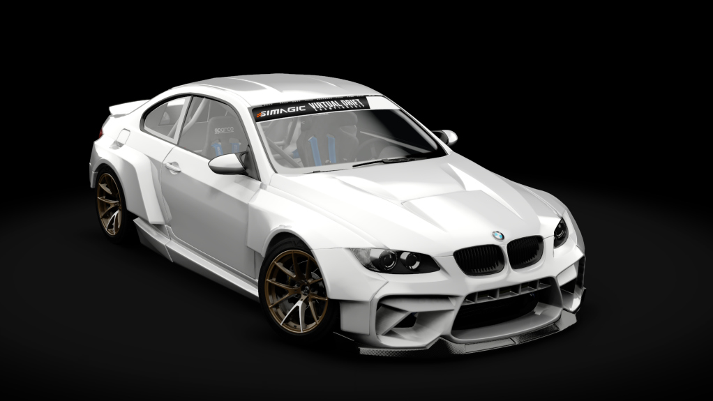 VDC BMW E92 M3 Public 5.0, skin Brilliant_White