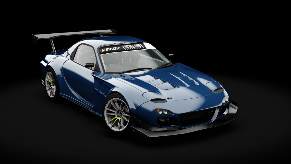 VDC Mazda RX-7 FD3S 20B Public 5.0, skin 10_blue_mica