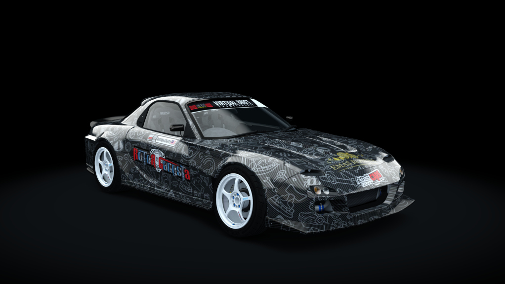 VDC Mazda RX-7 FD3S 20B Public 5.0, skin 11_RotorGangsta