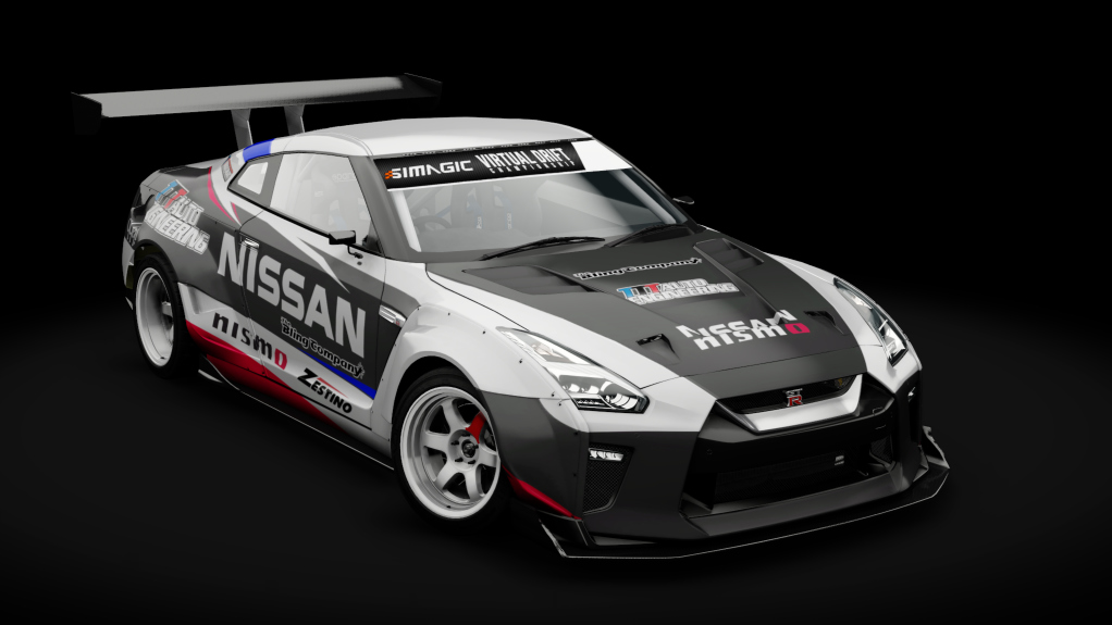 VDC Nissan GT-R R35 DAMD Public 5.0, skin Darren Kelly GT-R