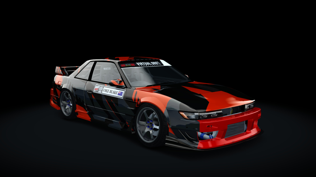 VDC Nissan Silvia PS13 Public 5.0, skin 002_Cole Blake