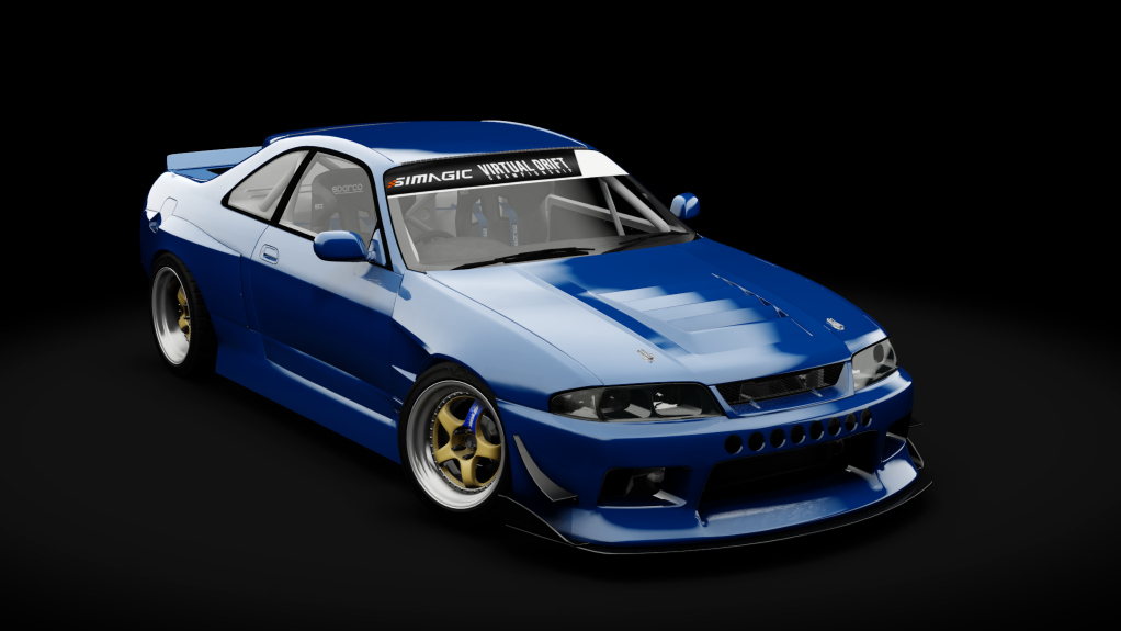 VDC Nissan Skyline R33 Public 5.0, skin 00_bayside_blue