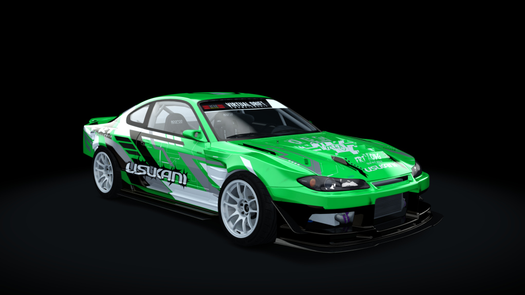 VDC Nissan Silvia S15 Public RB30 5.0, skin usukani
