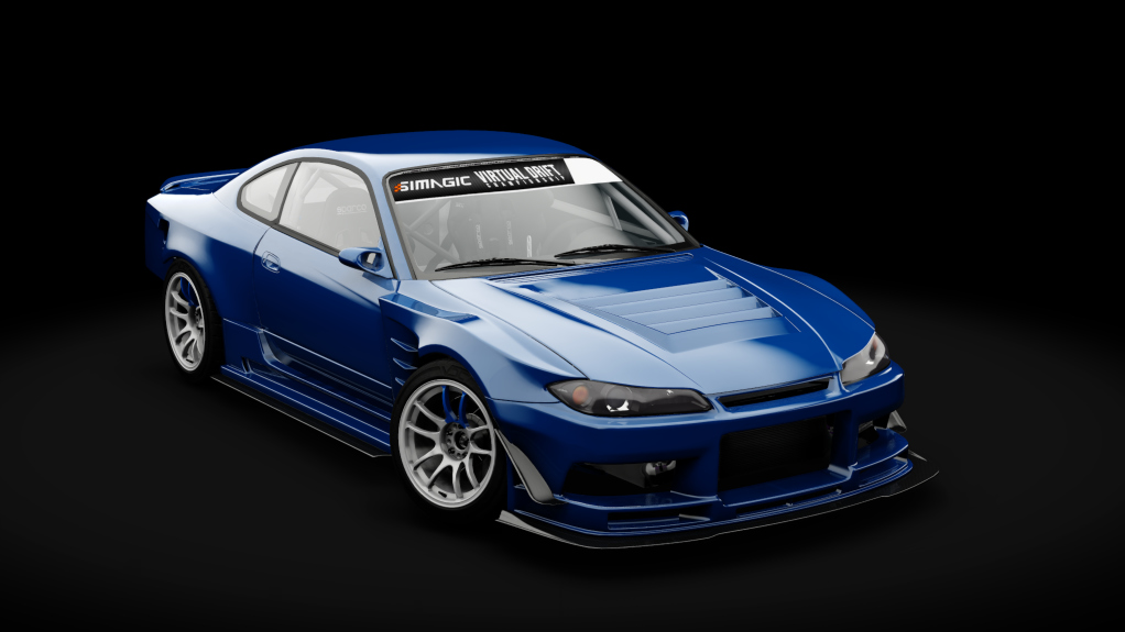 VDC Nissan Silvia S15 Public 2JZ 5.0, skin 00_bayside_blue