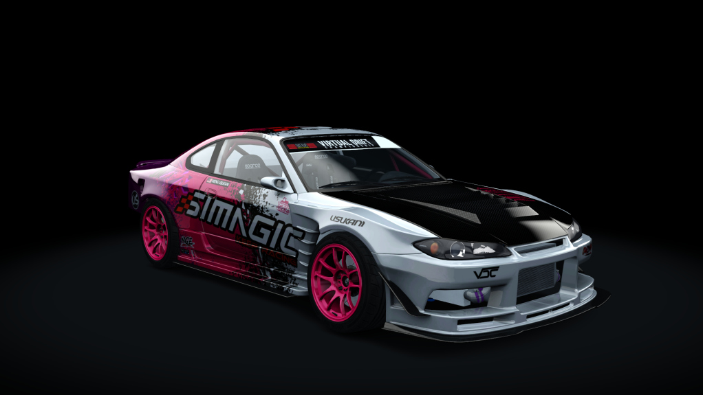 VDC Nissan Silvia S15 Public 2JZ 5.0, skin Meng_Usukani