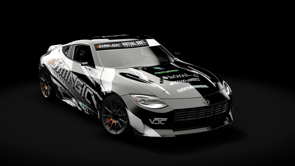 VDC Nissan Z Public 5.0, skin VDC Black