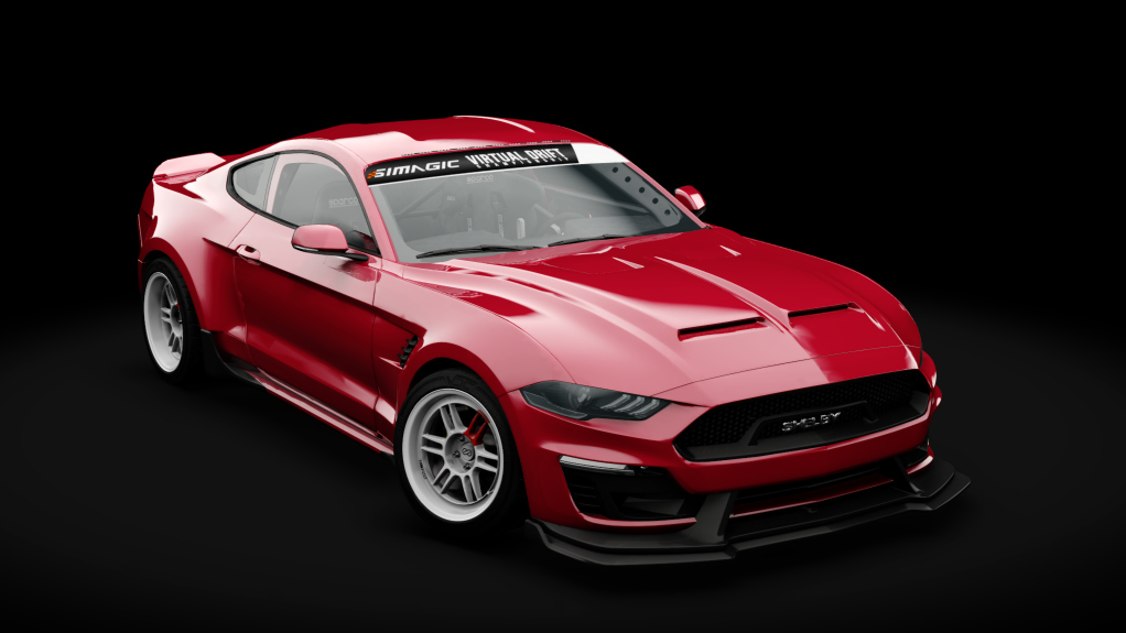 VDC Shelby Mustang Super Snake Public 5.0, skin 17_ruby_red_metallic