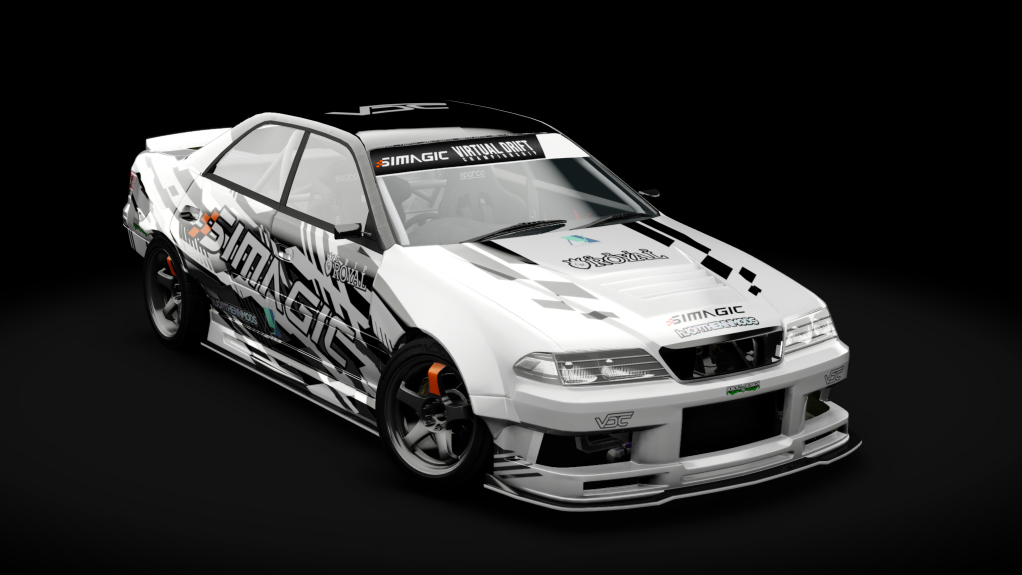 VDC Toyota Mark II JZX100 Public 5.0, skin VDC White