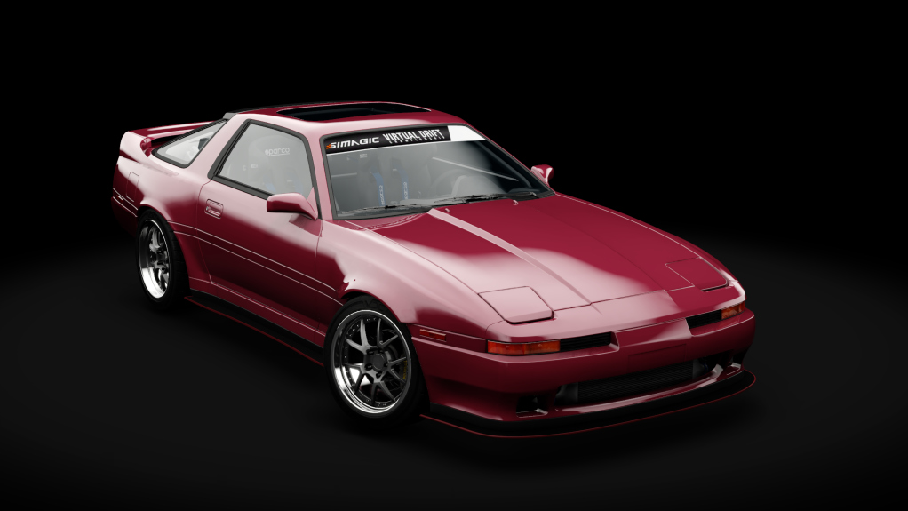 VDC Toyota Supra A70 Public 5.0, skin ignition_red