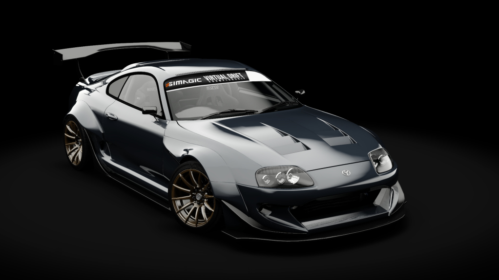 VDC Toyota Supra A80 Public 5.0, skin crystal_black