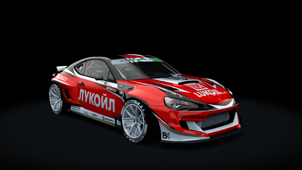 WDT Toyota GT86, skin LUKOIL