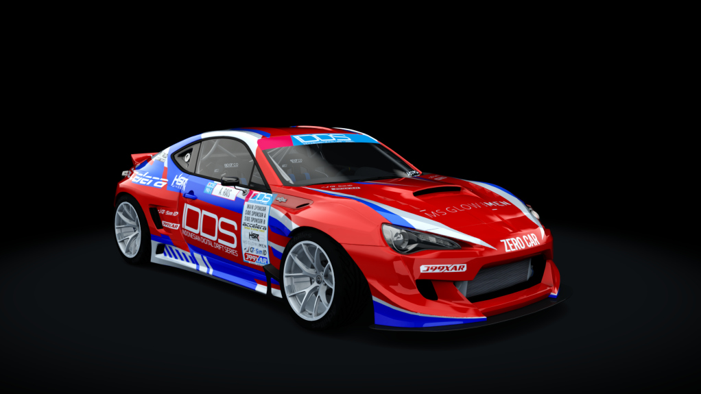 WDT Toyota GT86, skin ZeroCarRed