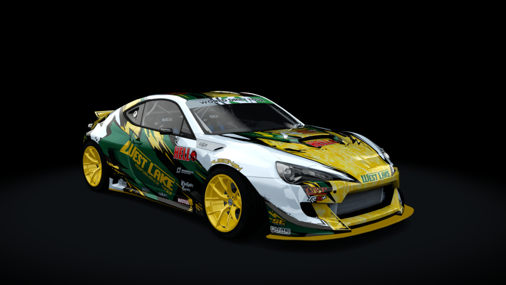 WDT Toyota GT86, skin west_lake